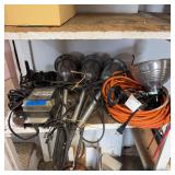 Outdoor Landscape Lighting Set with Cords & Timer