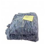 Blue Stretch Jersey Queen Sheet Set