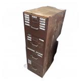 Metal Four-Drawer Filing Cabinet