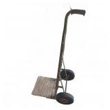 Metal Hand Truck with Wooden Footplate Extension