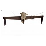 Rustic Cow Skull, Yoke & Horseshoe Wall Decor