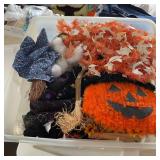 Halloween Decor Storage Bin