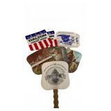 Vintage Advertising & Souvenir Hand Fans