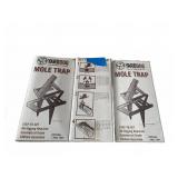 Yarddog Mole Trap Commercial Grade Set of 3