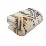 Pendleton Sherpa Fleece Blanket Aztec Pattern