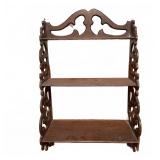 Victorian Style Fretwork Wall Shelf