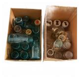 Ball Perfect Mason Blue & Clear Jar - Lucky 13