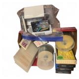 Blank Audio Cassettes & CD-R Media Assortment