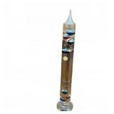 Glass Galileo Thermometer with Glass Floats