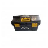 Plastic Toolbox with Masonry Fasteners