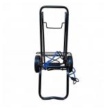 Folding Metal Utility Cart with Wheels