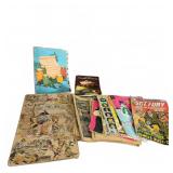 Vintage Comic Books Mixed Lot Marvel & Classics