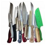 Vintage Mixed Kitchen Knife Collection