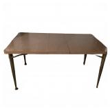 Mid-Century Modern Wood & Metal Dining Table