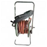 Garden Hose Reel with Two Hoses