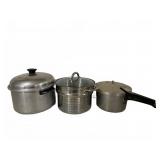 Aluminum & Stainless Steel Cookware Set