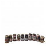 Budweiser Holiday Stein Collection 1989ï¿½2001