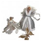 Decorative Angel Figurines with Butterfly