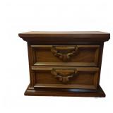 Bassett Wood Two-Drawer Nightstand