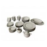 Harmony House Grey Swirl China Set Japan