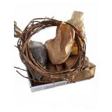 Craft Grapevine Wreath & Pinecone Supplies