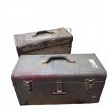Craftsman Metal Toolboxes with Sockets & Tools