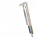 Four Garden Hand Tools with Wood Handles