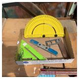 Protractor & Measuring Tools Set