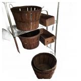 Wooden Baskets & Produce Boxes