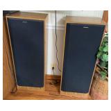 Sony SS-U311 Floor Speakers Simulated Wood