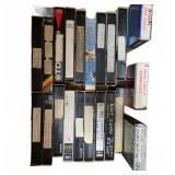 Vintage Blank & Recorded VHS Tapes