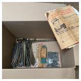 HO Electric Train Track & Vintage Booklets