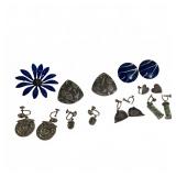 Vintage Jewelry: Brooches, Clip-Ons, & Earrings