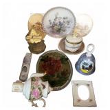 Porcelain Decor Pieces & Busch Gardens Bell