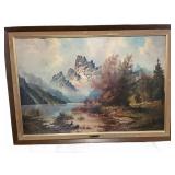 Turner Wall Accessory Misty Peaks Print