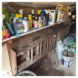 Shelf of Garden Chemicals
