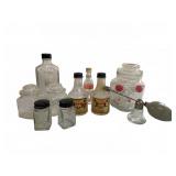 Vintage Glass Bottles & Jars Collection