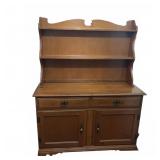 Pennsylvania House Maple Hutch & Buffet Cabinet