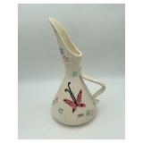 Hull Pottery B15 Butterfly Ewer Pitcher