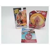Toy Lot The Flash Spider-Man Flashlight