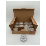 12 Lamorgift Silver Floating Wick Holders