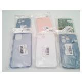 6 NEW Phone Cases 12 Pro Max, 14 Pro, 15 Plus