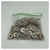 Large Lot of Metal Bobbins most with Thread