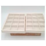 2 Jewelry/ Trinket Box Dividers NEW