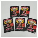 5 Packs 1986 Garbage Pail Kids Wax Packs SEALED!