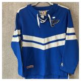 Mighty Mac Sports BLUES Jersey Kids M 12/14