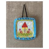 Porcelain wall hanging decoration