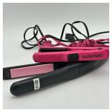 2 Curling Irons Plugged In