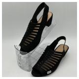 Pair of Black Lisette Women's Shoes size 8.5