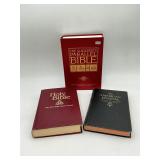Two Nice Bibles and a Hymnal